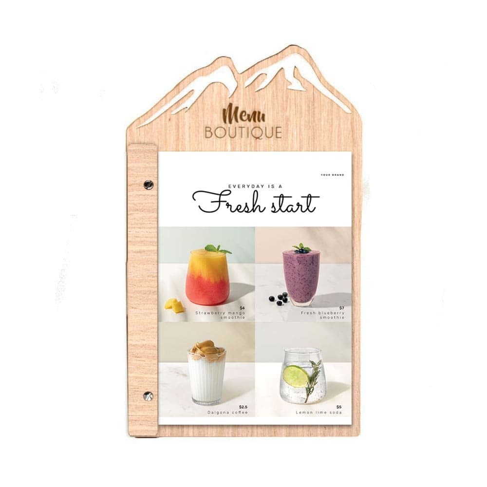 Menu "Planche des Alpes"  "Dulang"